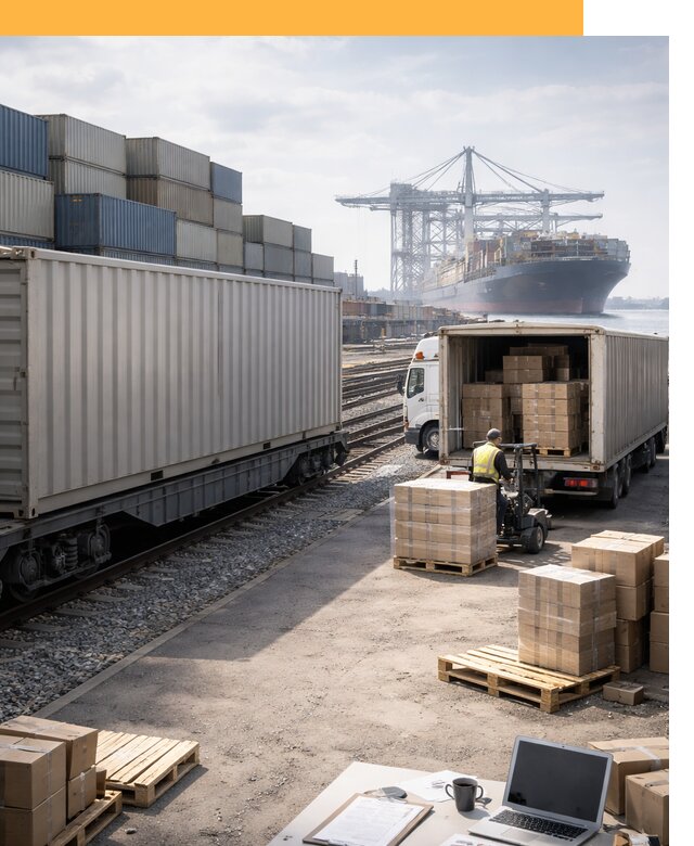 Мультимодальные перевозки грузов по миру от 46224 руб