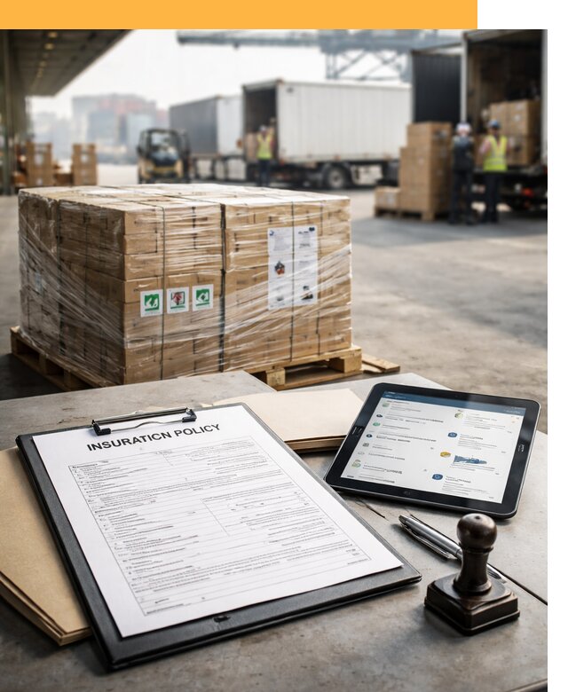 Страхование международных грузов от 3595 руб, полная защита