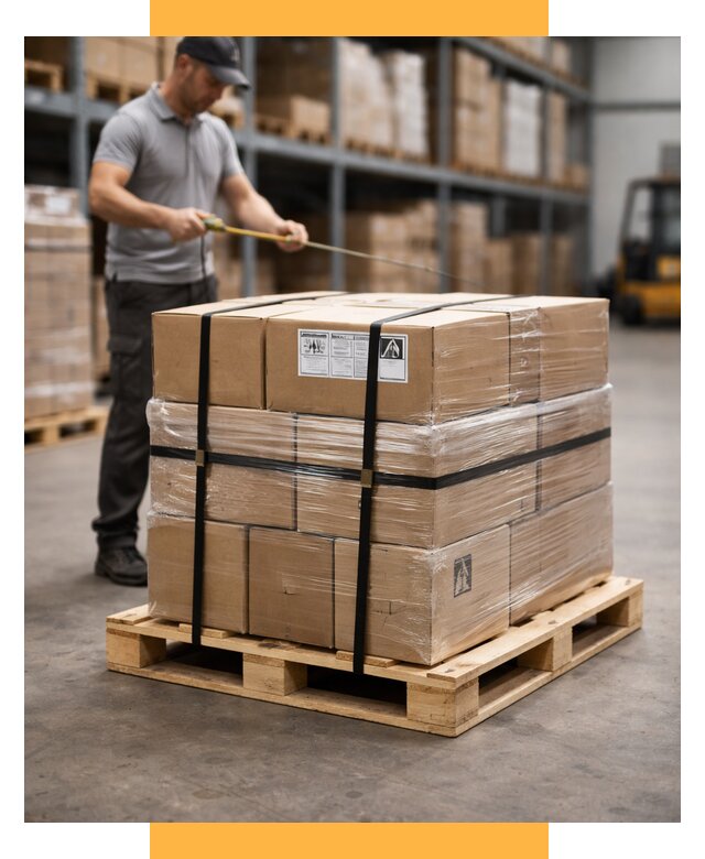 Упаковка и паллетирование грузов от 3595 р. | СетСервис-Нзр
