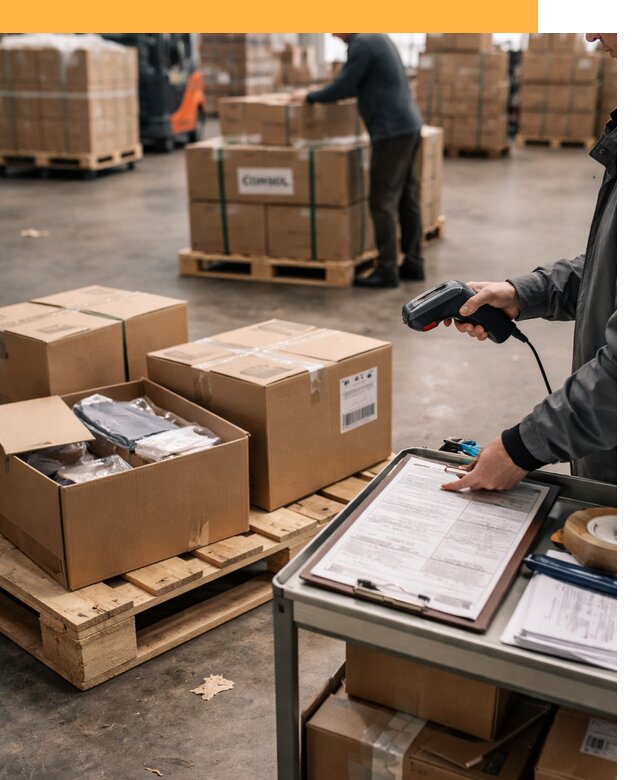 Сборные грузы из Китая: доставка, склад и таможня от 18490