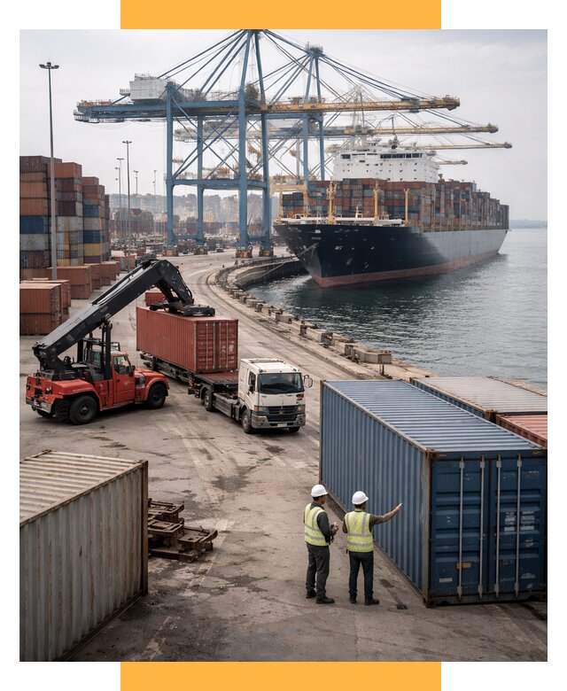 Морские перевозки из Европы от 61632 р. за контейнер | СетСервис-Нзр