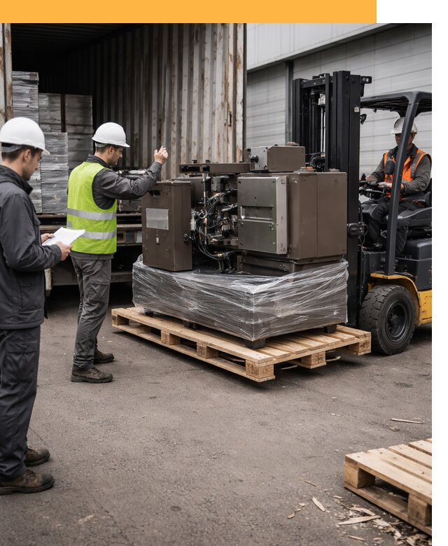 Доставка промышленного оборудования из Европы от 46224