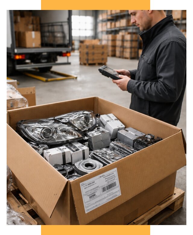 Доставка автозапчастей из Европы под ключ от 12840 р. | СетСервис-Нзр