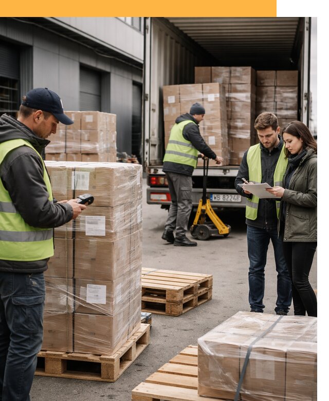 Доставка грузов из Польши: морем, авто и авиа от 7704