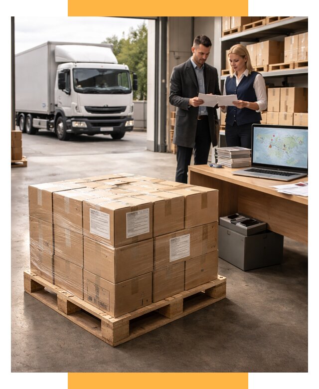 Доставка грузов в Европу от 7704 р. — логистика СетСервис-Нзр