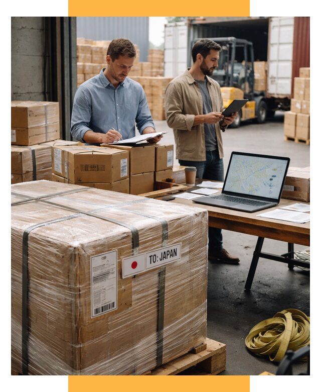 Доставка грузов в Японию от 25680 р., логистика СетСервис-Нзр