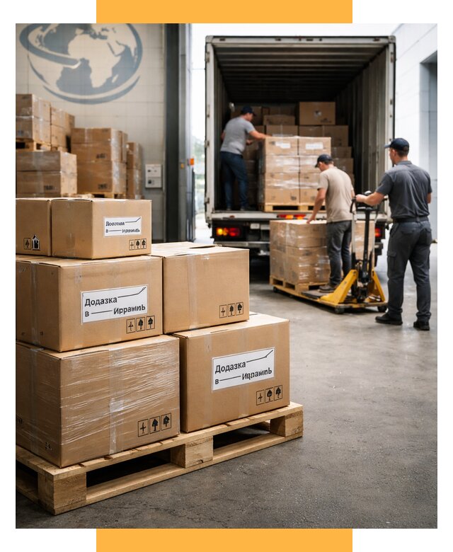 Доставка грузов в Израиль и экспорт от 46224 р. СетСервис-Нзр