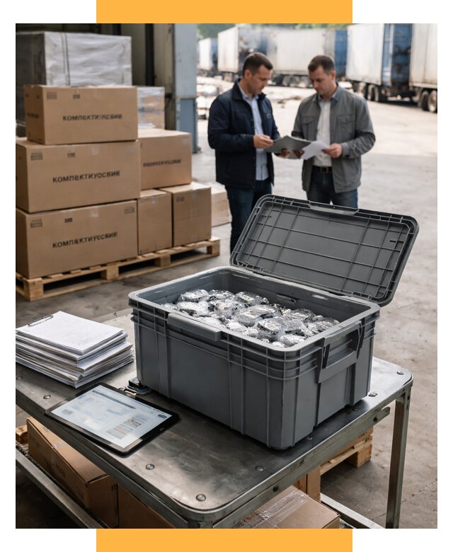 Перевозка комплектующих из Китая от 6677 р. | СетСервис-Нзр